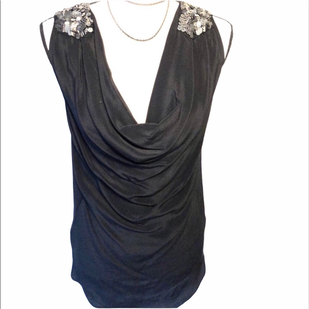 Miss Me-MM Couture Sexy shear silk top